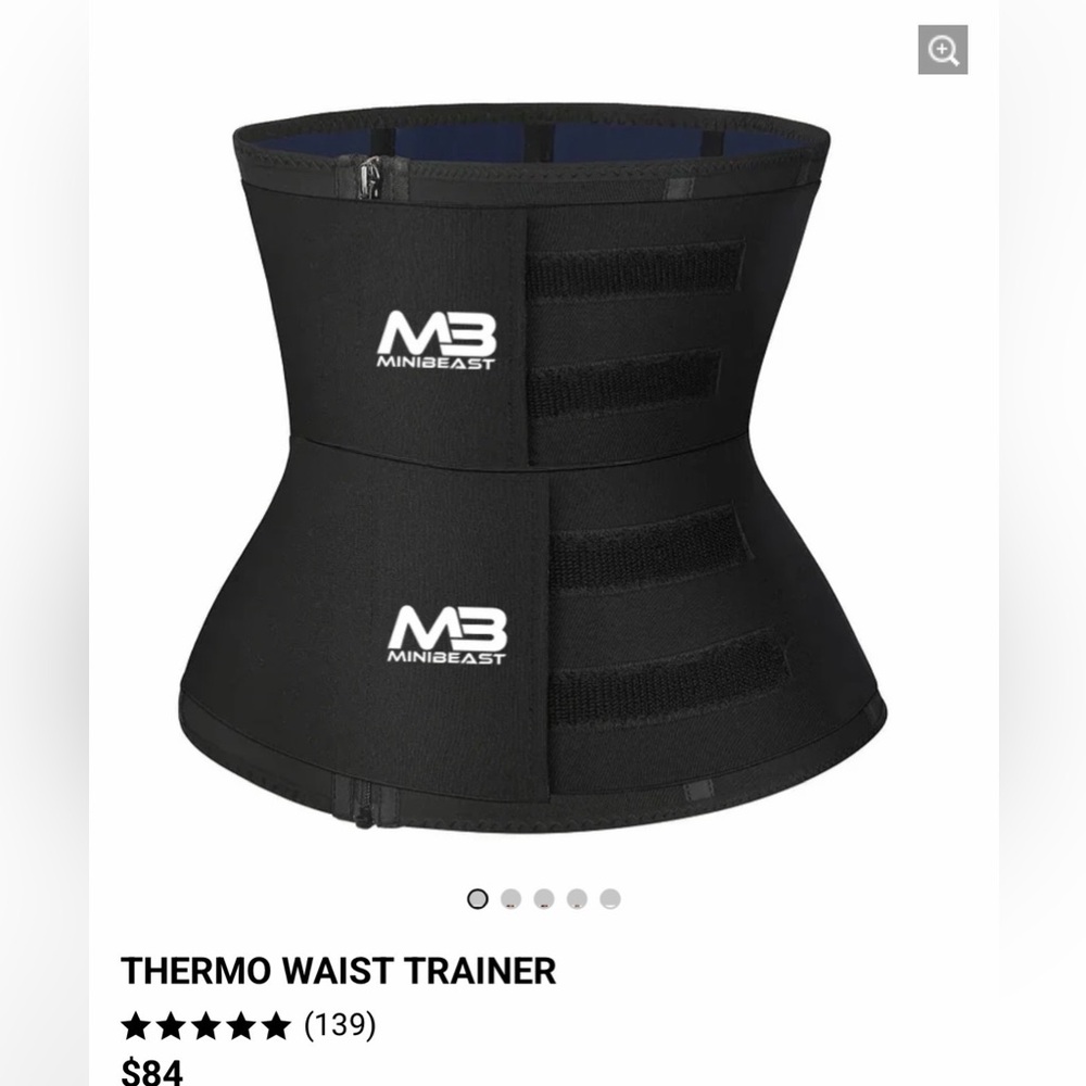 MINIBEAST Thermo Waist Trainer – Black